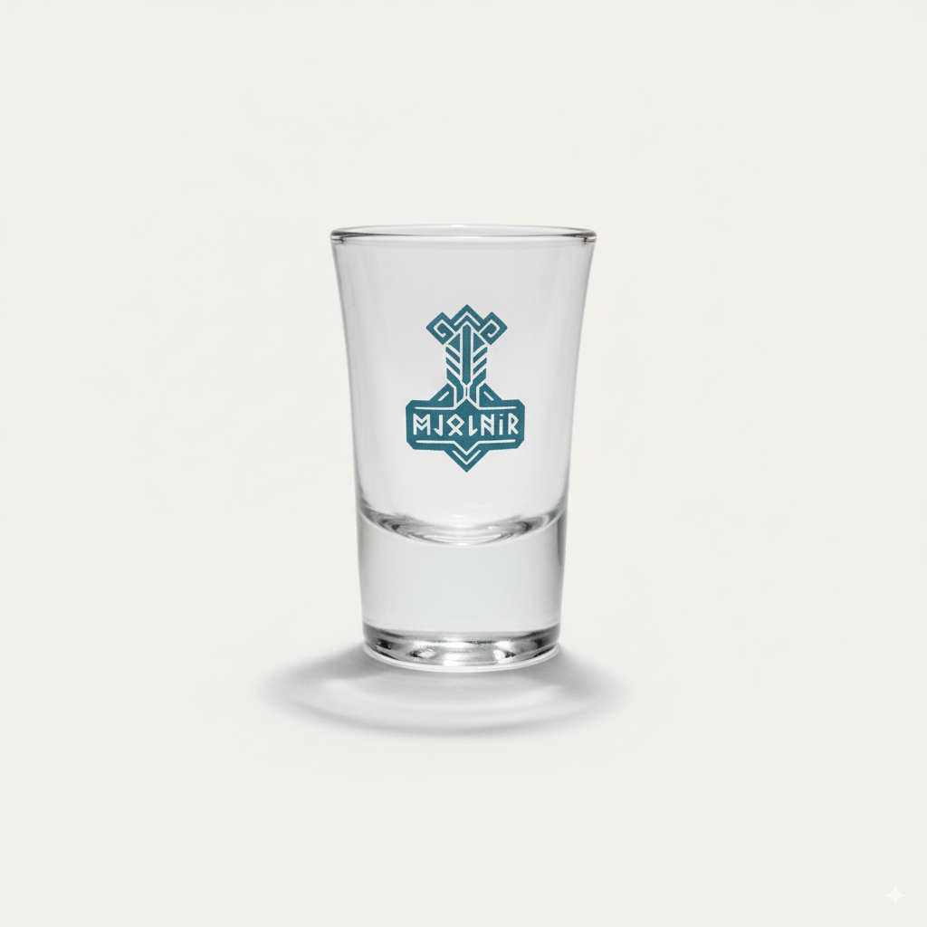 Mjolnir Shot Glass
