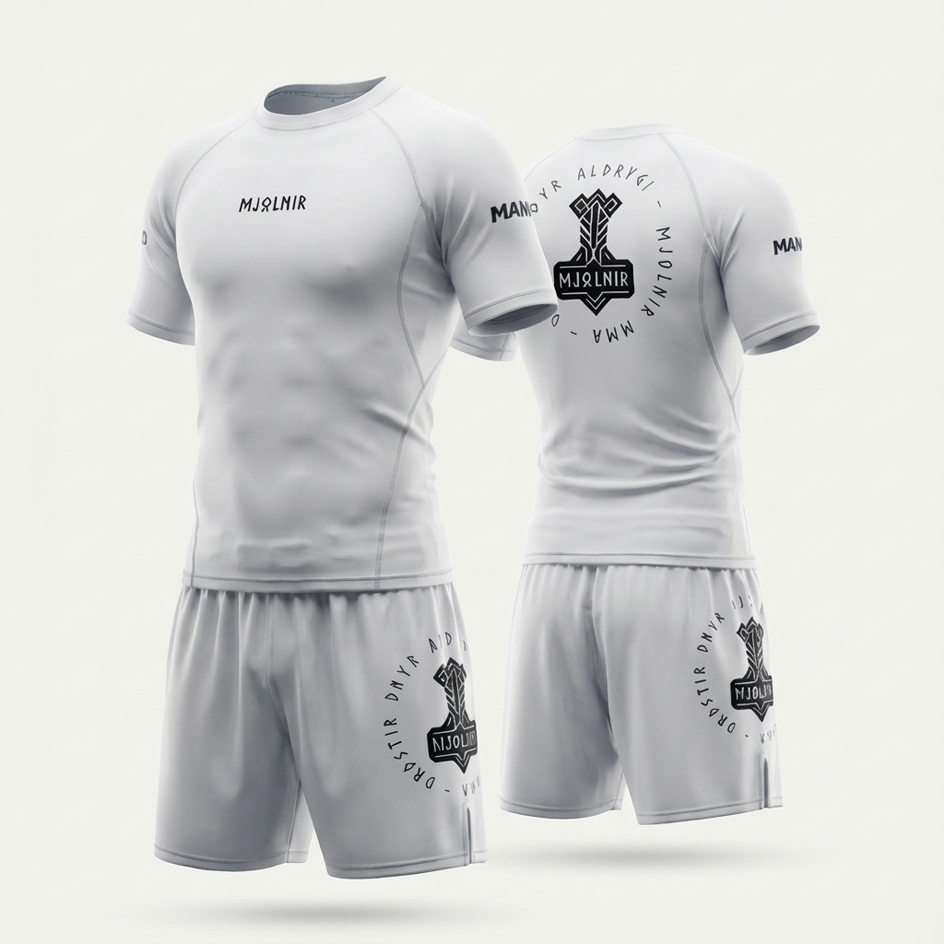 Mjölnir White Rashguard