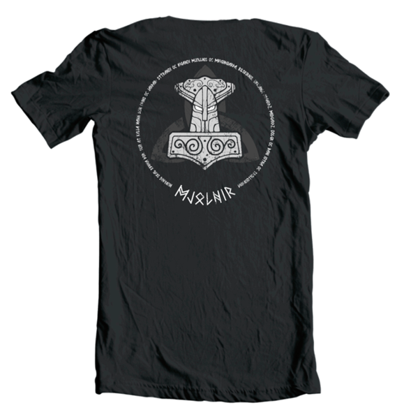 Mjolnir T-shirt – Snorra Edda